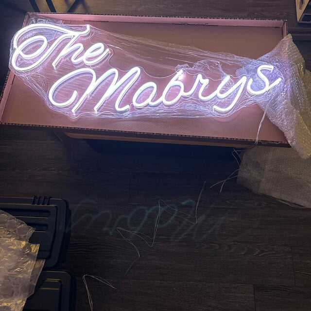 Custom Neon Sign, Personalized LED Neon Light Sign